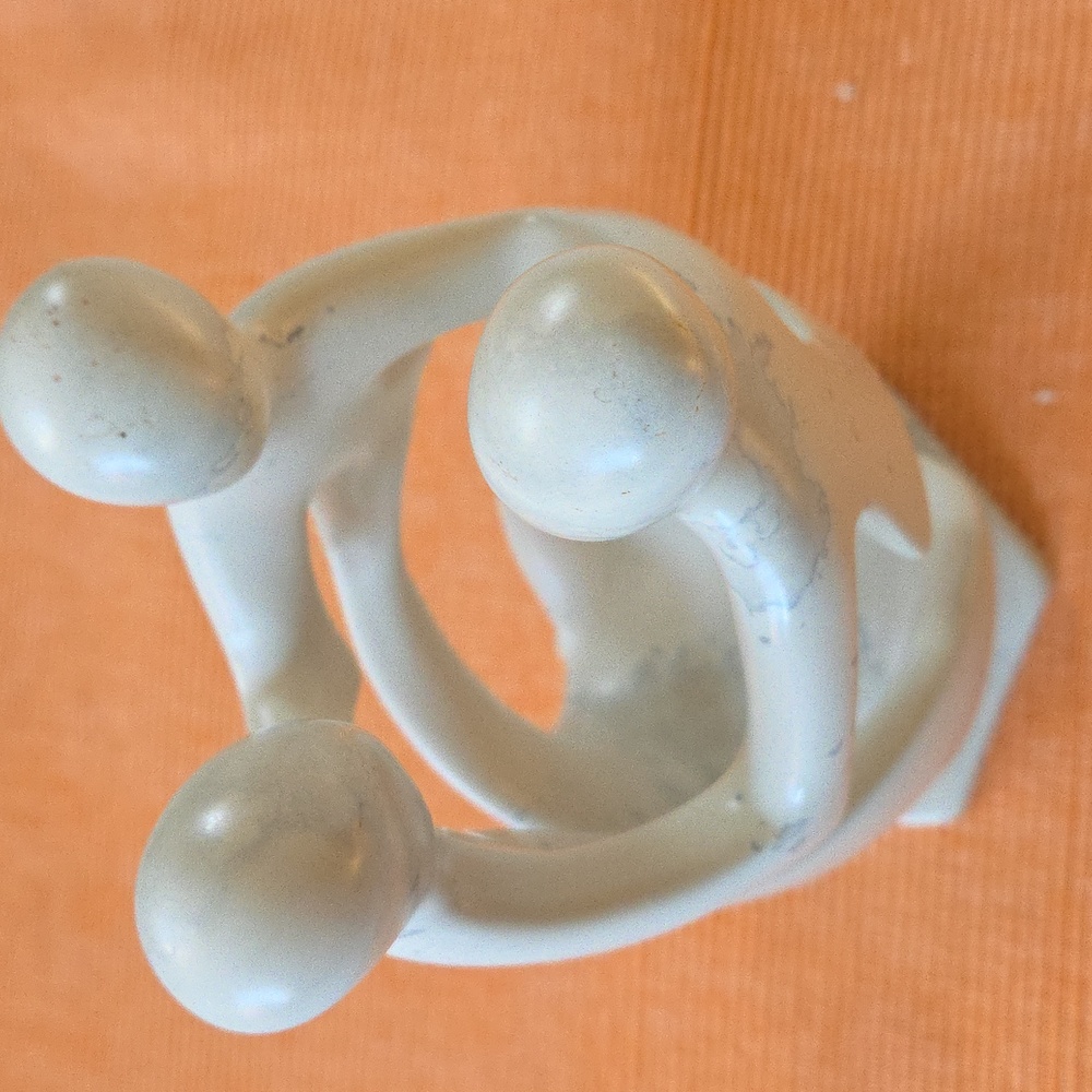 Soapstone Abstract Sculpture From Kenya